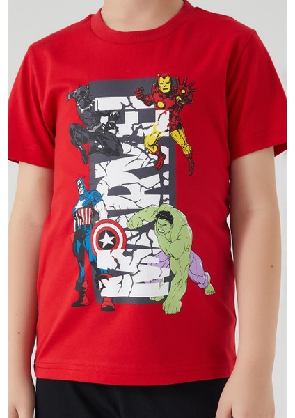 Lisanslı Marvel Erkek Çocuk Takım