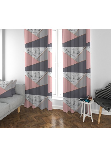 Evmila Çocuk Odası Desenli Fon Perde