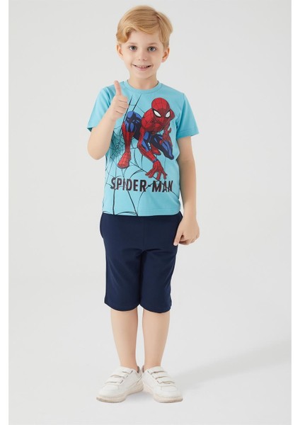 Lisanslı Marvel Spirderman Erkek Çocuk Takım