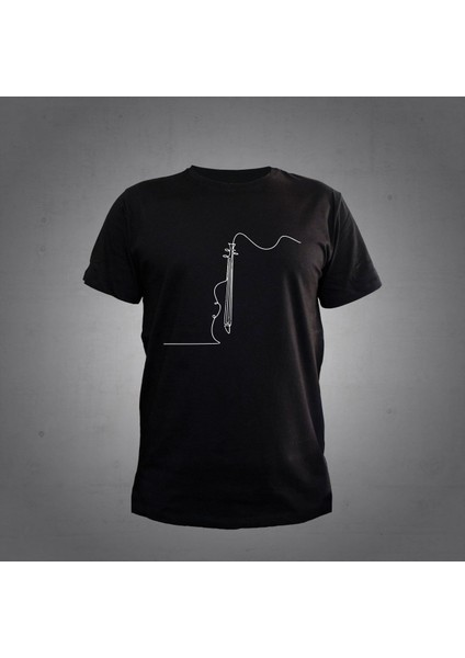 Kemancı Siyah Tshirt