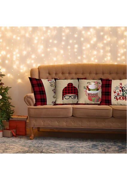 Yılbaşı Özel 4`lü Kırlent Kılıfı Seti fiyatları