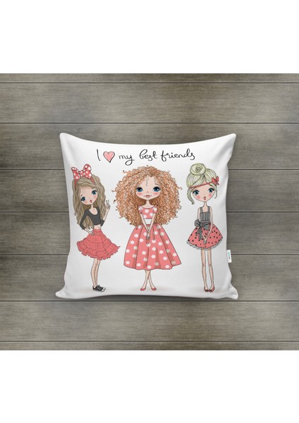 Dekoratif Çocuk Kırlent Kılıfı