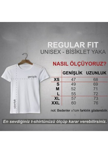 Herşey Nota Piyano Kravat Unisex Tshirt