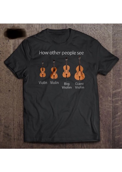 Keman Çello Unisex Tshirt