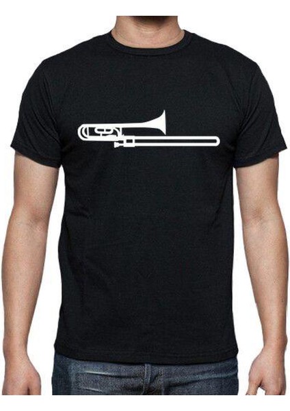 Herşey Nota Trombon Unisex Tshirt