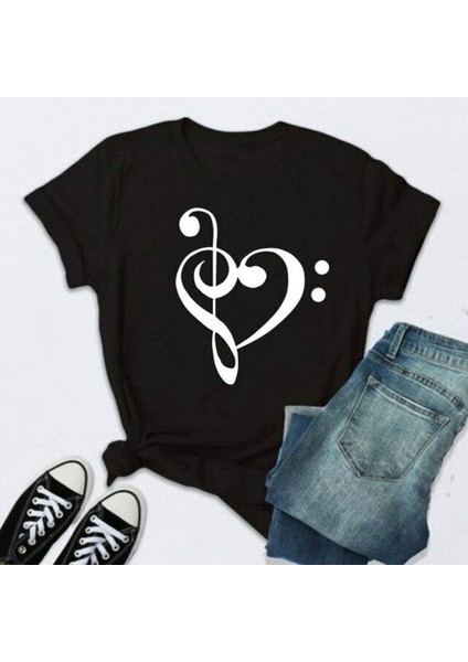 Sol Anahtar Fa Anahtar Tshirt