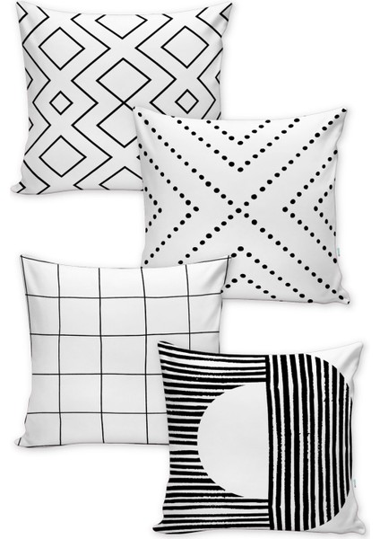 Kırlent Kılıf Seti 4'lü