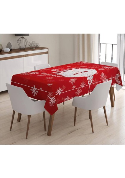 Yılbaşı Özel Desenli Masa Örtüsü