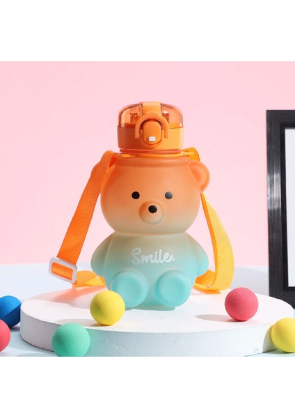 Ayı Modeli Çocuk Su Şişesi 800ML (Yurt Dışından)