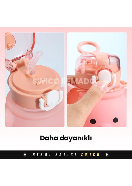 Ayı Modeli Çocuk Su Şişesi 800ML (Yurt Dışından) indirimleri