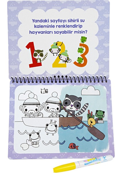 Fisher Price Water Painting Sayılar Sulu Kalem ile Boyama Kitabı fiyatları