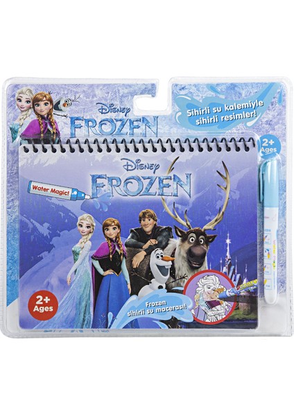 Water Painting Sihirli Özel Sulu Kalem ile Boyama Kitabı Disney Frozen Karlar Ülkesi