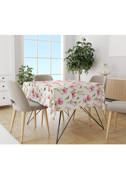 Baskılı Kadife Kumaş Masa Örtüsü