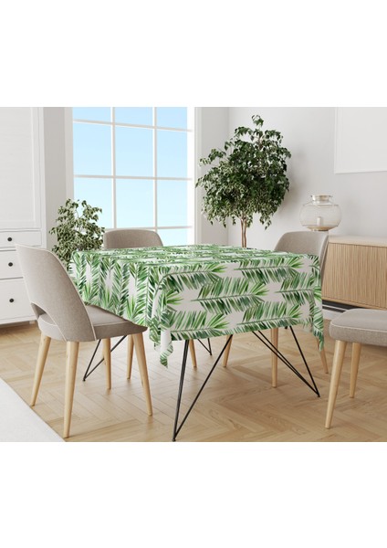 Baskılı Kadife Kumaş Masa Örtüsü