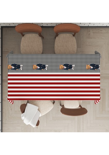 Teddy Desenli Masa Örtüsü