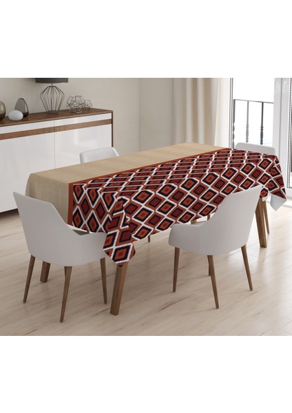 Modern Desenli Masa Örtüsü
