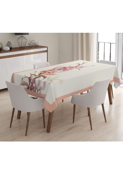 Evmila baskılı Kadife Kumaş Masa Örtüsü