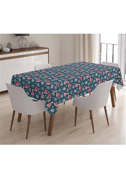 Yılbaşı Özel Desenli Masa Örtüsü