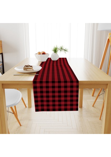 Evmila Yılbaşı Desenli Runner