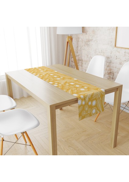 Evmila Sarı Esinti Desen Runner Llrn 55