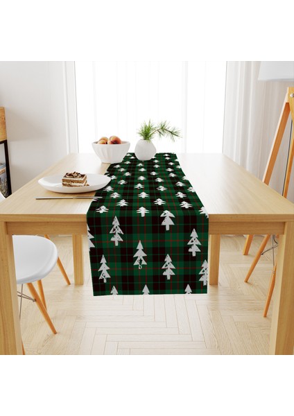 Evmila Yılbaşı Desenli Runner