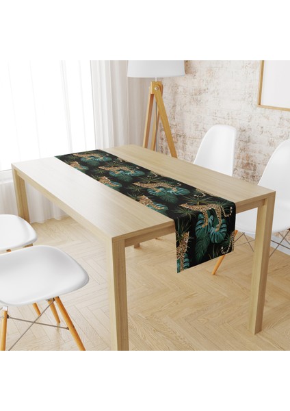 Evmila Leoparlı Desen Runner Llrn 23