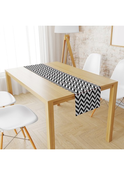 Evmila Kadife Kumaş Zigzag Runnur Modeli 455
