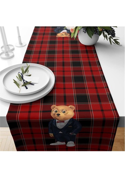 Teddy Desenli Kadife Runner