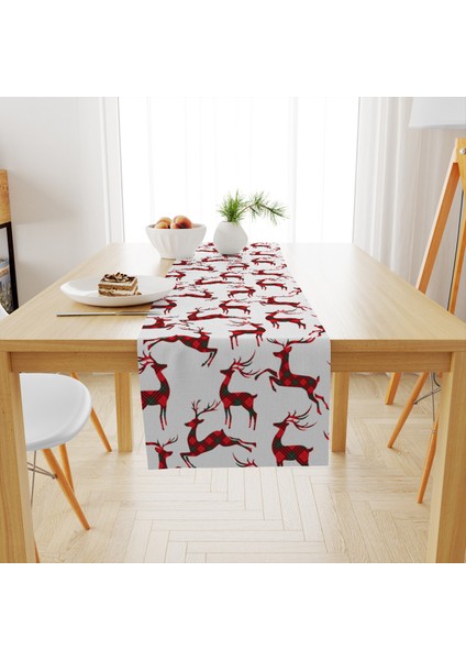 Yılbaşı Desenli Runner Modeli