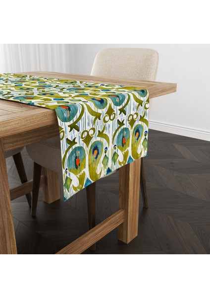 Ikat Desenli Runner Modeli