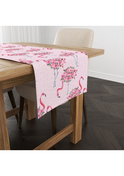 Çiçek Desenli Runner Modeli