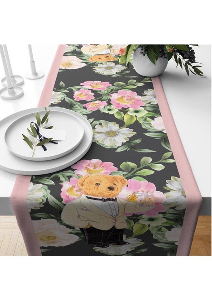 Teddy Desenli Kadife Runner