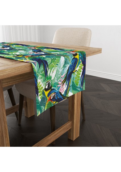 Tropikal Desenli Runner Modeli