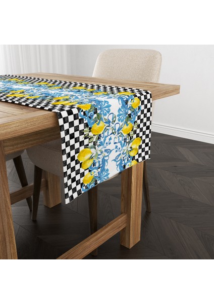 Limon Desenli Runner Modeli