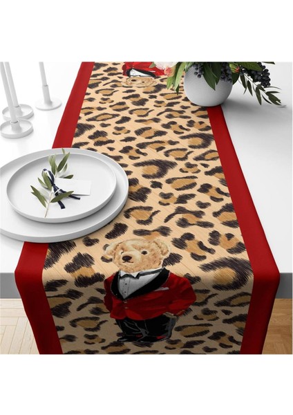 Teddy Desenli Kadife Runner