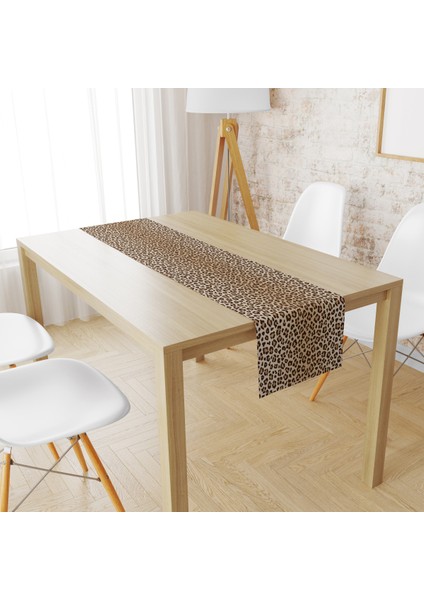 Evmila Leopar Desen Runner Llrn 129