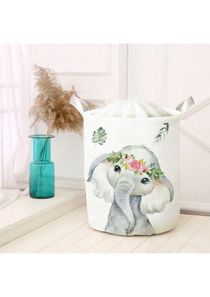 Dijital Baskılı Çok Amaçlı Sepet Model 40045