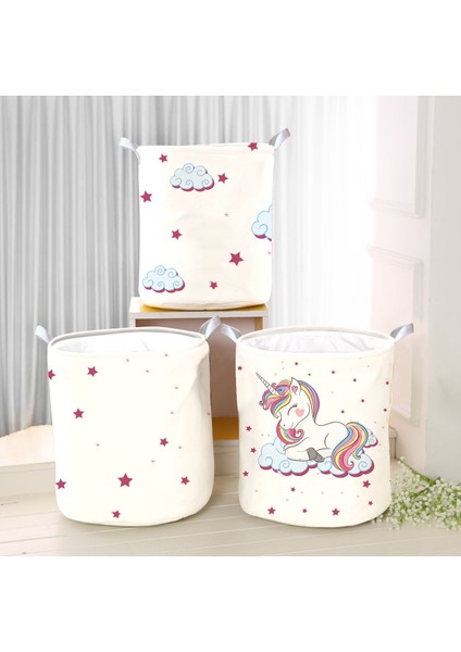 Dijital Baskılı Çok Amaçlı Sepet Model 00074