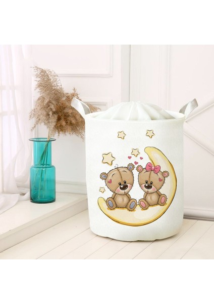 Dijital Baskılı Çok Amaçlı Sepet Model 40026