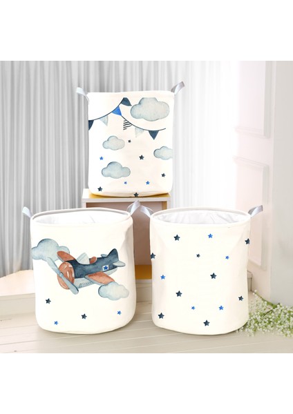 Dijital Baskılı Çok Amaçlı Sepet Model 40029