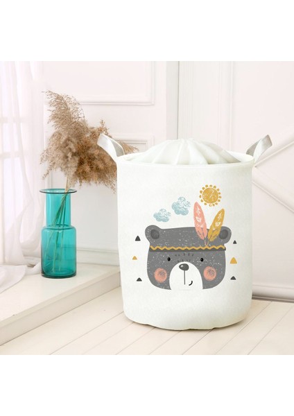 Dijital Baskılı Çok Amaçlı Sepet Model 40051