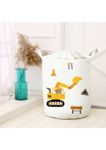 Dijital Baskılı Çok Amaçlı Sepet Model 00006