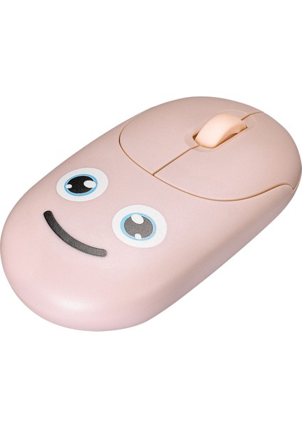 SM-26 FASHION 2.4Ghz Pembe Kabartmalı Kablosuz Mouse