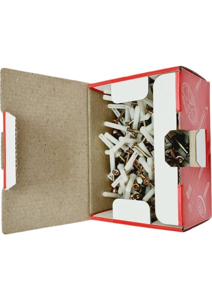 Dubelli Çivi 5 x 30 (Kutu Içinde 200 Adet Bulunmaktadır.)