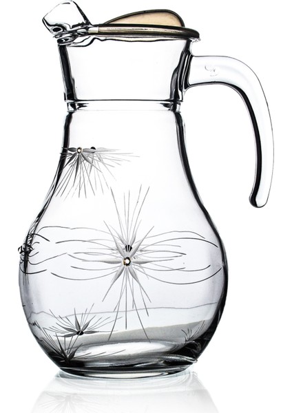 Pudgy 31 Parça 6 Kişilik Kesme Bardak Çeyiz Seti Mira Desenli modelleri