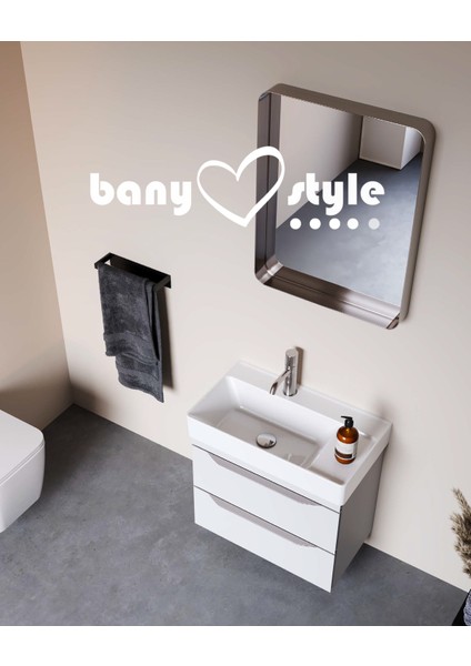 Seramik Cerastyle Sharp 65 x 38 cm Dolap Uyumlu Lavabo modelleri