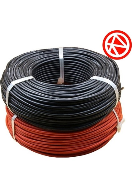 Yumuşak Silikon 8 Awg Siyah Kablo 1 Metre