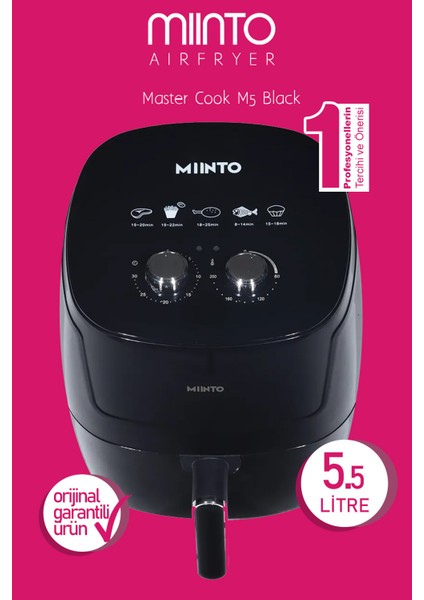Aırfryer 5.5lt | Master Cook M5