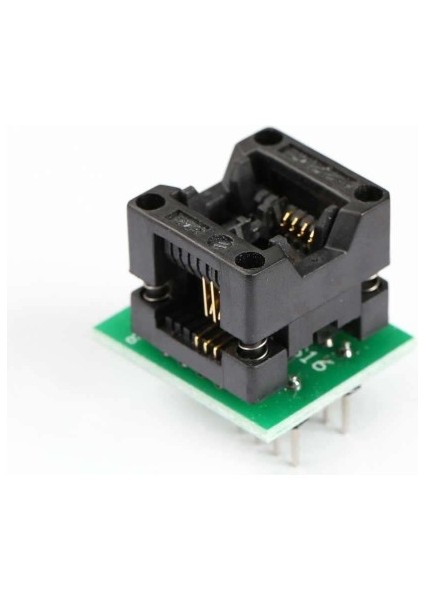 ROBA 150 Mil Smd Soic8 Sop8 SO8 to Dip8 Yaylı Soket Adaptör