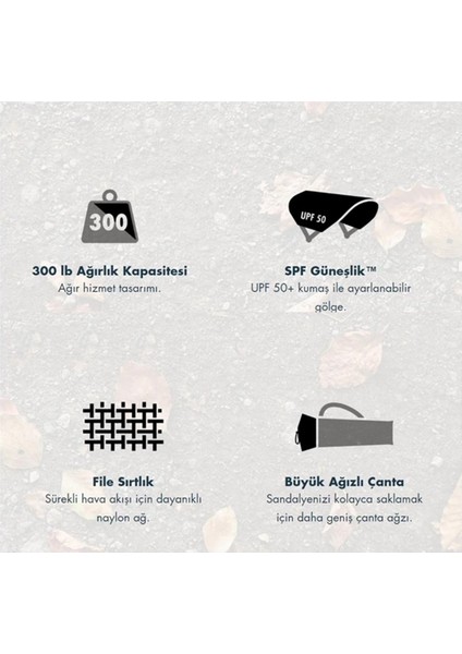 Sunshade Comfort Pro Chair™ Güneşlikli Katlanır Plaj Sandalyesi modelleri